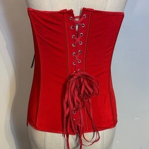 63. Coquette Diva Red Corset NWT size 3X-4X